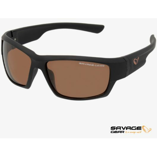 SavageGear Shades Polarized Sunglasses Floating Black Amber