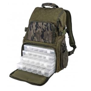 Spro Camouflage Backpack + 4 Boxes