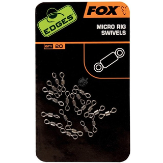 Fox Edges Micro Rig Swivels 20pcs.