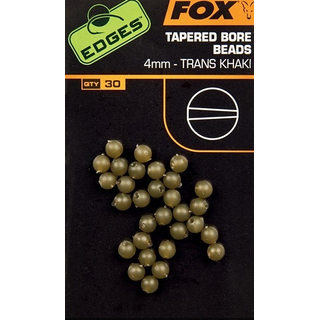 FOX Edges Tapered Bore beads 4mm