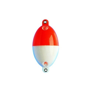 Wasserkugel Oval mit Metallösen,rot weiß, Buldo