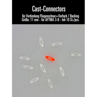 Jenzi Cast-Connectors 11mm 10 Stck