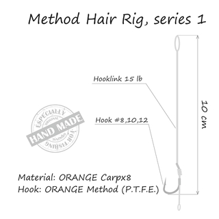 LO Method Hair Rig 5Stck 15lb