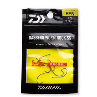 Daiwa Bassers Wurmhaken FFN Gr.2