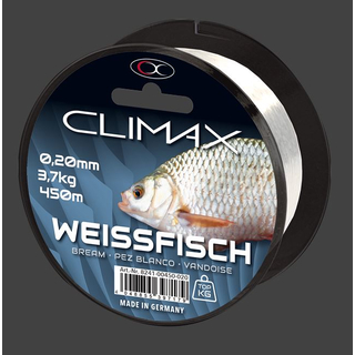 Climax Monofilschnur Weissfisch 0,18mm 3,0kg 450m