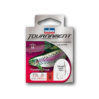 Daiwa TOURNAMENT Forellenhaken Gr. 6