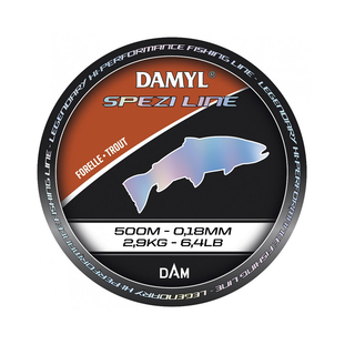 DAMYL Speziline Forelle Zielfischschnur 0,18mm