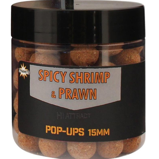 Dynamite Baits Spicy Shrimp& Prawn Pop-Ups 15mm
