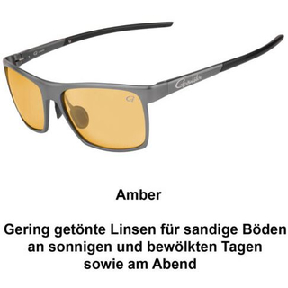 Gamakatsu G-Glasses Alu Frame Amber