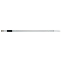 Bankstick Alu 125cm Messinggewinde