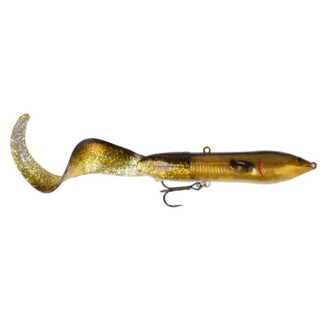 Savage Gear3D Hard Eel Tail Bait 25cm 109g SS Olive Gold