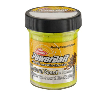 Berkley Power Bait Trout Bait Sunshine yellow 50g