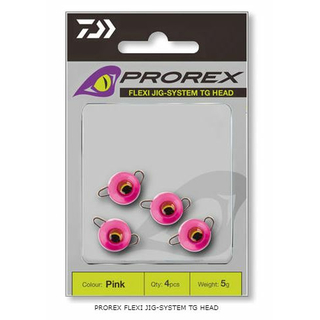 ProRex Flexi-Jig System Tungsten Head pink 9g 2Stck