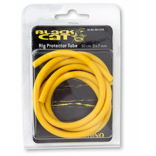 Black  Cat Rig Protector Tube yellow 3mm 1m