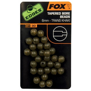 FOX Edges Tapered Bore beads 6mm