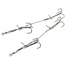 Kinetic Double Singer 65lbs 130mm #1/0 2 Stück