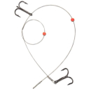 IronClaw Prey Provider Sling-System Schlaufe+2 Drillinge...