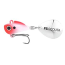 Spro Freestyle Scouta Jigspinner UV 6g 5,5cm Red Head