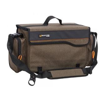 SavageGear Specialist Shoulder Bag L 2 Boxes brown