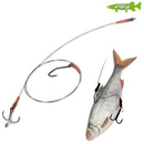 Quantum Mr.Pike Float Rig Leader Drilling #2+ Einzelhaken...