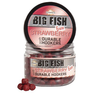 Dynamite Baits Durable Hookers 6mm Strawberry 42g