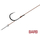 Delphin Proxi Sting Method Feeder Hair Rig 12cm mit Spiess 7mm #8