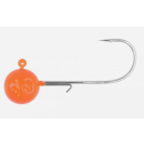 Gamakatsu Jighead rund Fluo Orange Gr.4/0 3St 10g