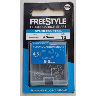Spro Freestyle Reload Fluorocarbon Snaps 10St