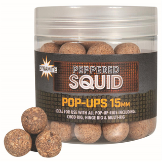 Dynamite Baits Peppered Squid Pop-Ups 15mm 80g